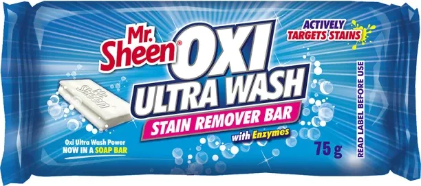 Mr Sheen Oxi Ultra Wash Soap Bar Detergent Bar