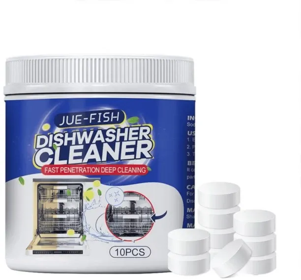 JUE-Fish 10 Place Settings Compact Dishwasher Dishwasher Cleaning Tablets Pack Of