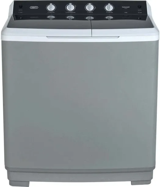 Defy 15 kg Twin Tub Washing Machine DTT 151 - Grey