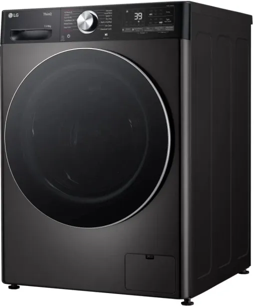 LG 13 kg ThinQ Front Loader Washer Dryer Combo F4Y9LCP2ZB - Black