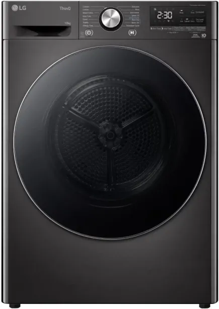 LG 10 kg Inverter Heatpump Dryer RH10V9ZV2W - Black