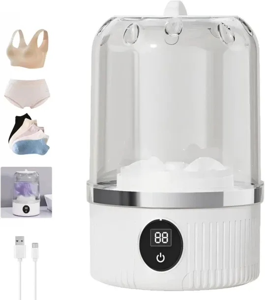 Fariedl 1 kg Underwear washing machine for bras, underwear, socks (white) - White