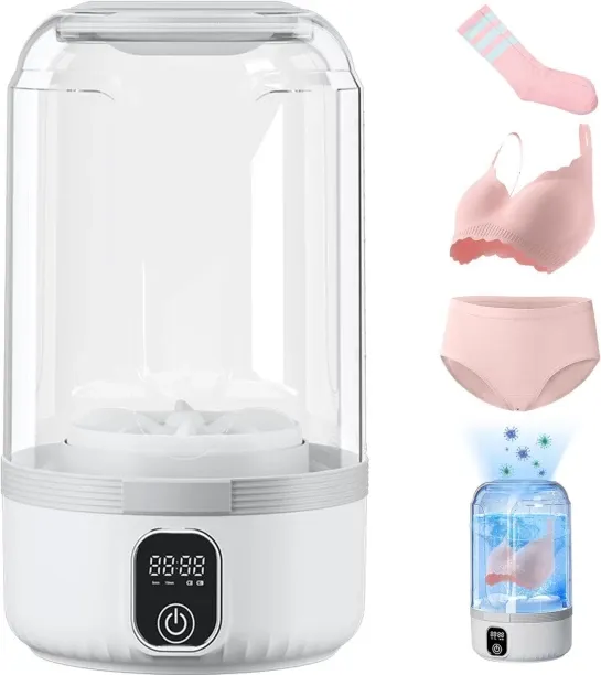 Flycross 2.5 kg Mini underwear washing machine - Beige