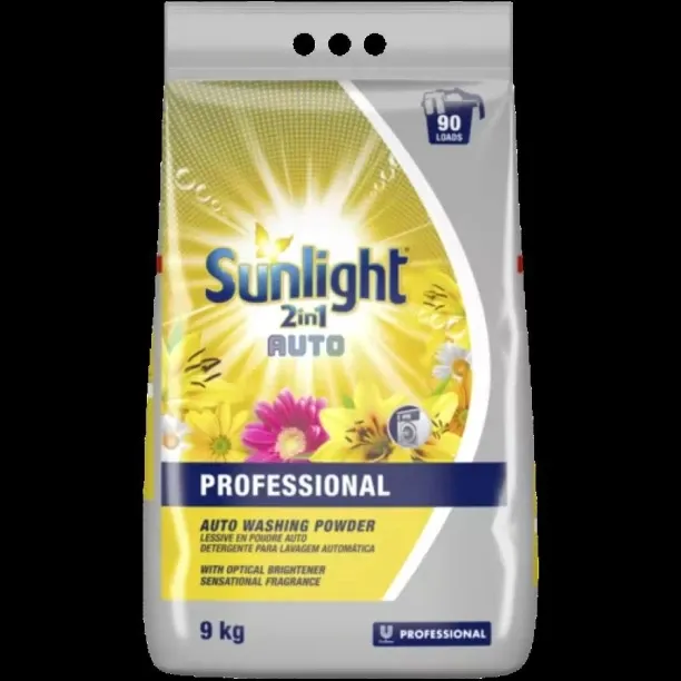Sunlight Professional 2-In-1 Auto Washing Powder 9 kg