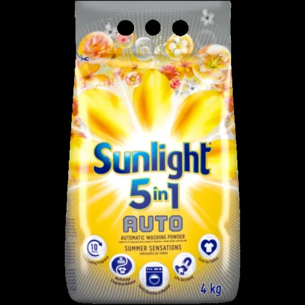 Sunlight Summer Sensations 5-in-1 Auto Washing Powder 4 kg