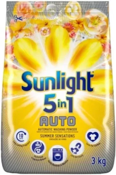 Sunlight 5-in-1 Summer Sensations Auto Washing Powder 3 kg