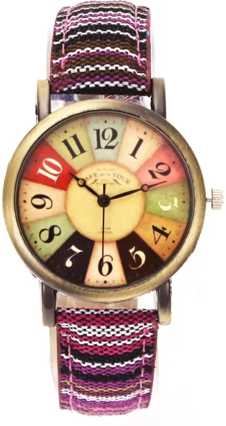 Huanix Movie Pattern Retro Watches Unisex Men Women,24 Digital Watch  - For Men & Women