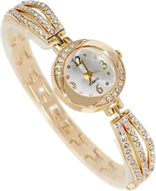 Premium Jewel Elegant wristwatch with crystals BL15 Analog Watch - For Women