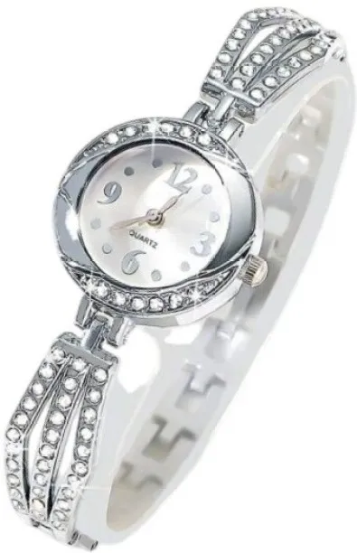 Premium Jewel Elegant wristwatch with crystals BL15 Analog Watch - For Women