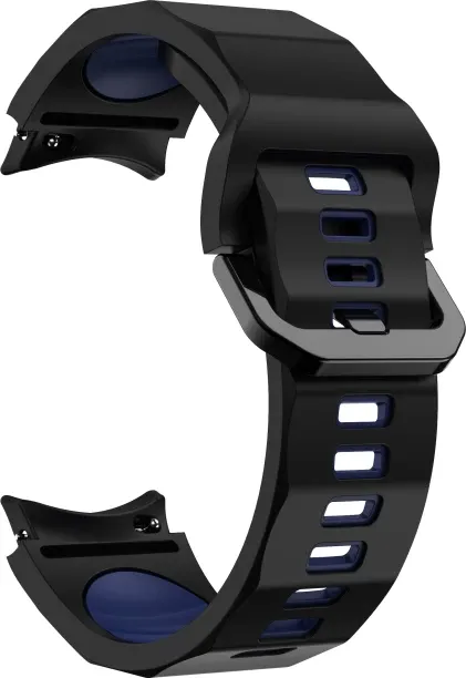 Samsung Galaxy 4/5/6/7/7FE (Wave Pattern) Dual 20 mm Silicone Watch Strap