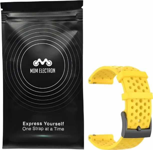 MDM Electron X1 Compatible with Sports 24 mm Silicone Watch Strap