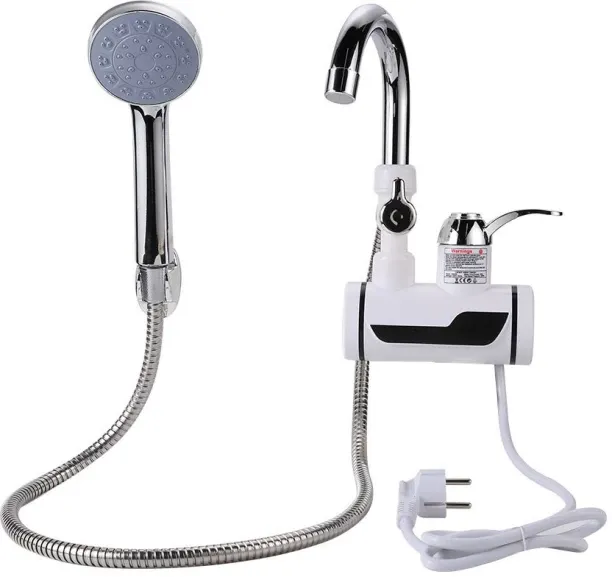 SpSp Instant Electric Water Heater Bathroom Household Shower Electric Hot Water Tap, 220V Electric …