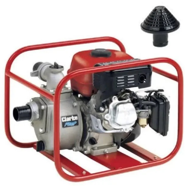 Clarke CHS2E - 2" Petrol Powered Semi-Trash Water Pump Centrifugal Water Pump