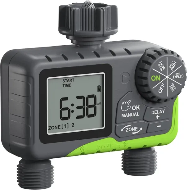 Solala Dual-channel irrigation, intelligent timing controller, automatic flower watering device, ya…