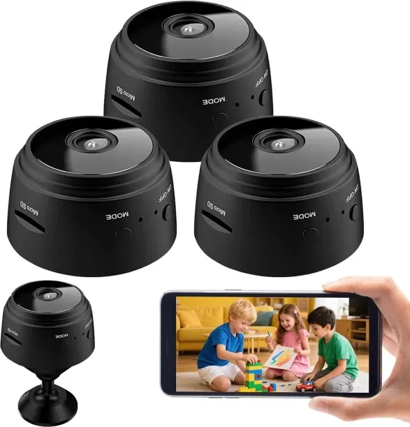 SHIJIN Hidden Camera Wireless, Mini 1080P HD Camera for Home Security, APP Control Surveillance Cam…