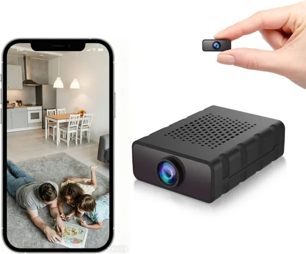 Funjoy Braload Mini Camera Nanny Cam for Home - 2026 Update WiFi Security Camera with Free Cloud St…