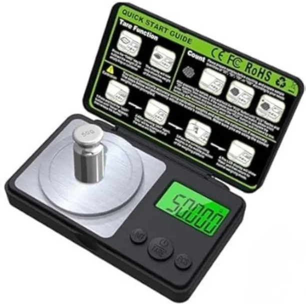 Aerbes AB-C18 Portable 10g/0.001g With Protective Cover Digital Jewellery Weighing Scale