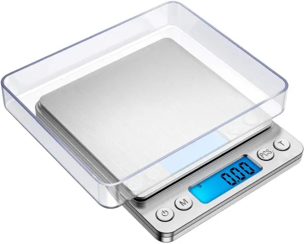 Tidecus Digital Pocket Scales, 1kg High-precision Kitchen Food Scales, Stainless Steel Jewelry Scal…