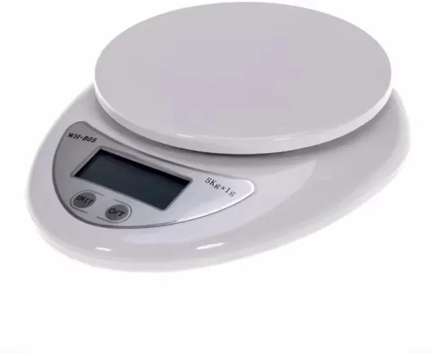 LAHDEK 5kg Digital Scale LCD Electronic Scales Steelyard Kitchen Scales Analog Counter or Table Top…