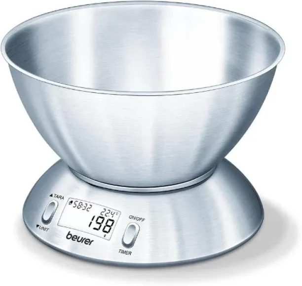 Beurer Germany with 1.5L Dishwasher-Safe Stainless-Steel Bowl, Integrated Room Thermometer & Timer.…