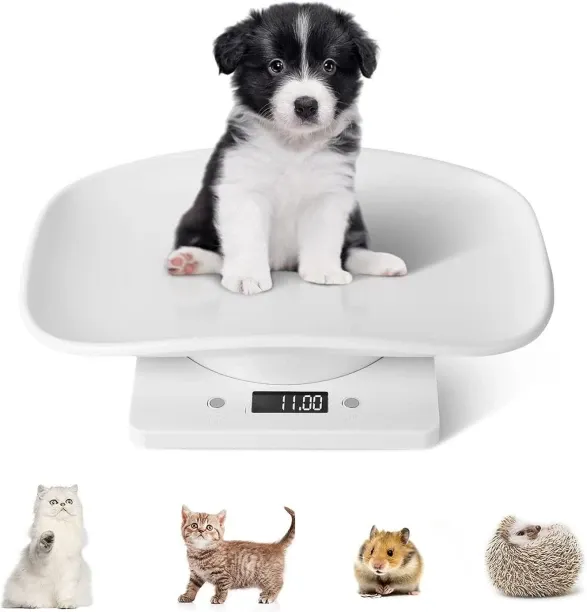 HYinjin Digital Pet Scale, Small Animals Scales for Weighing, Puppy Whelping Scale, Digital Kitchen…