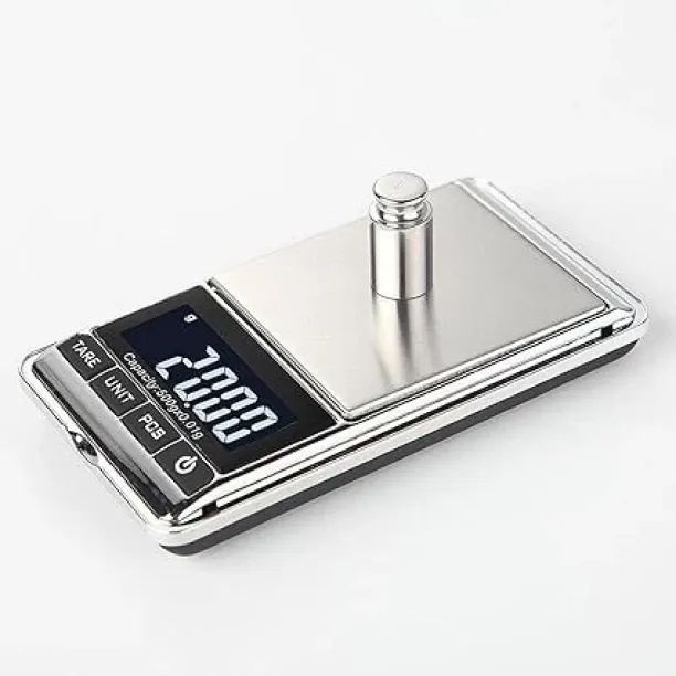 Mini Scales Electronic Jewelry Scale Andowl Lightweight Digital Gram Scale - Jewellery Pocket Scale…