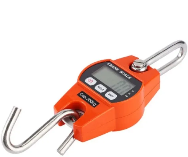 Scale Mini Portable LCD Digital Electronic Crane Hook 300Kg Digital Luggage Weighing Scale