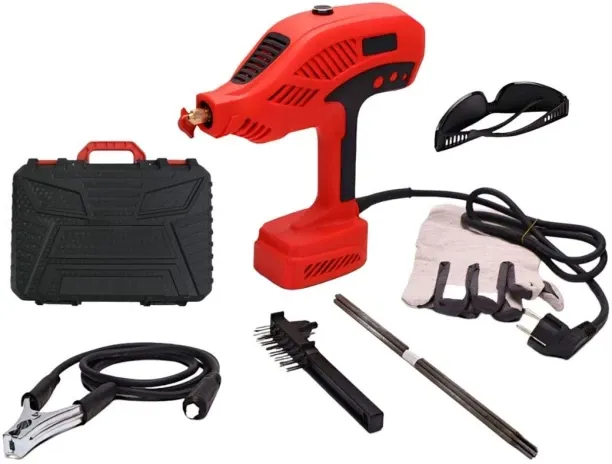 MS Portable Handheld DC Inverter Welder 220V with LED Display & Carry Case - Inverter Portable Weld…