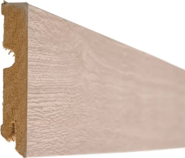 Pedross Skirting Cubic Volcanic Oak MDF Matt Finnish 80mm x 16mm x 2400mm for Laminate Flooring