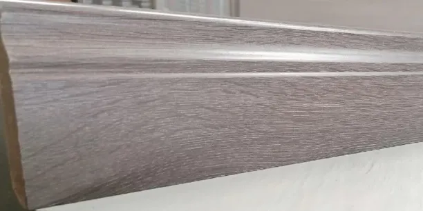 Pedross Skirting Barley Oak MDF Gloss Finnish 100mm x 14mm x 2400mm for Laminate Flooring