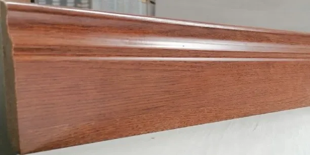 Pedross Skirting Cedar Oak MDF Gloss Finnish 100mm x 14mm x 2400mm for Laminate Flooring