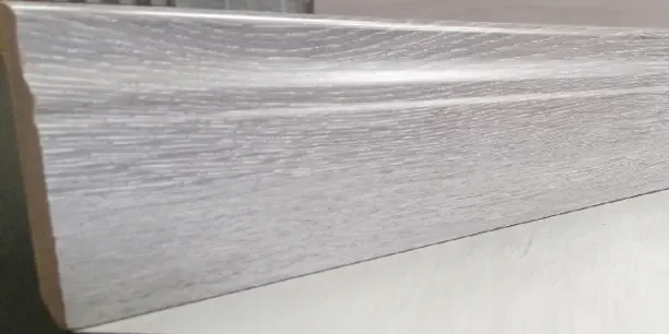 Pedross Skirting Boulder Oak MDF Gloss Finnish 100mm x 14mm x 2400mm for Laminate Flooring