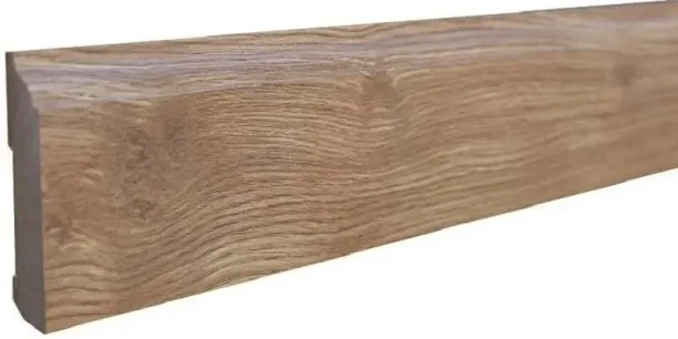 Pedross Skirting Light Oak 80mm height for - Laminate Flooring