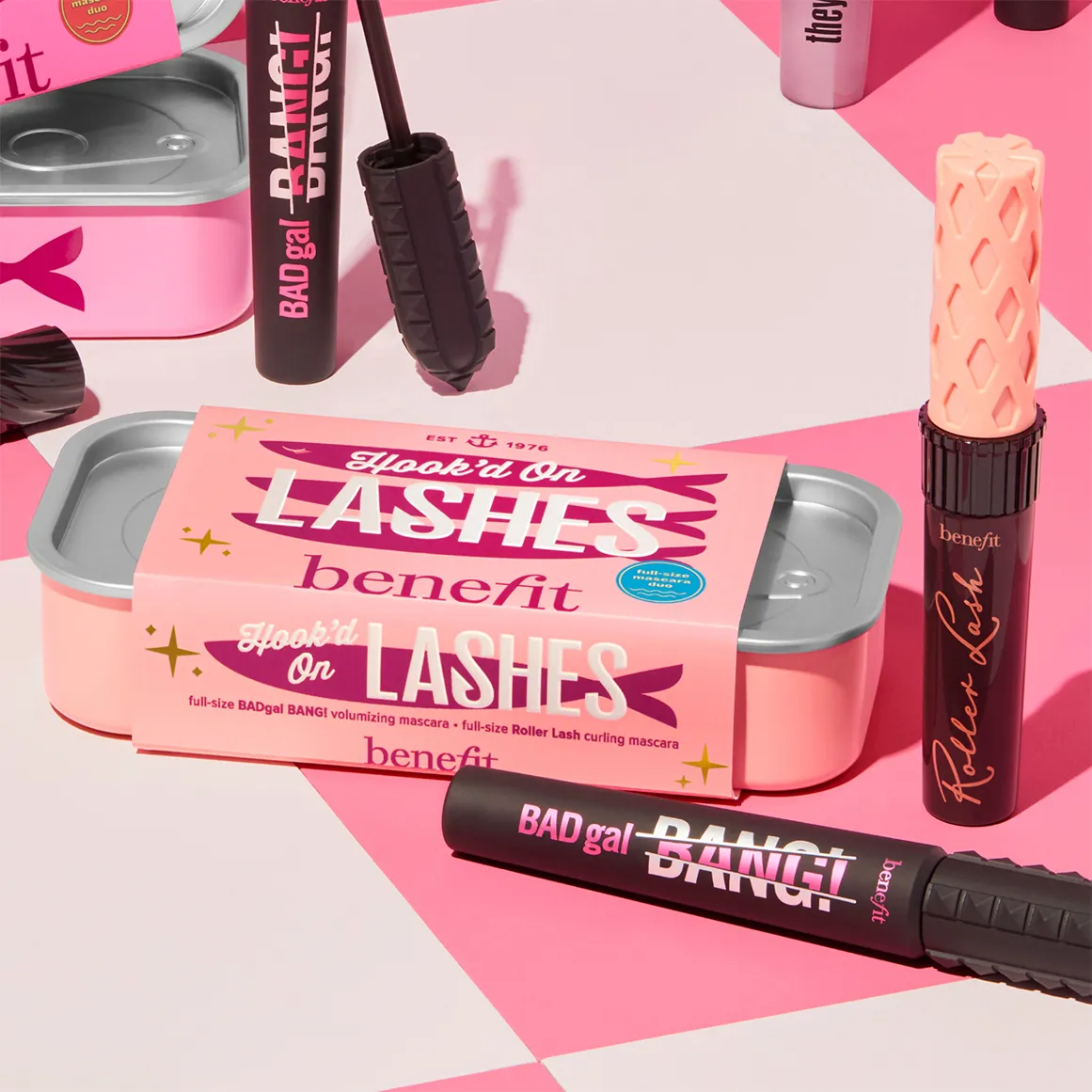 Hookd On Lashes Mascara Set