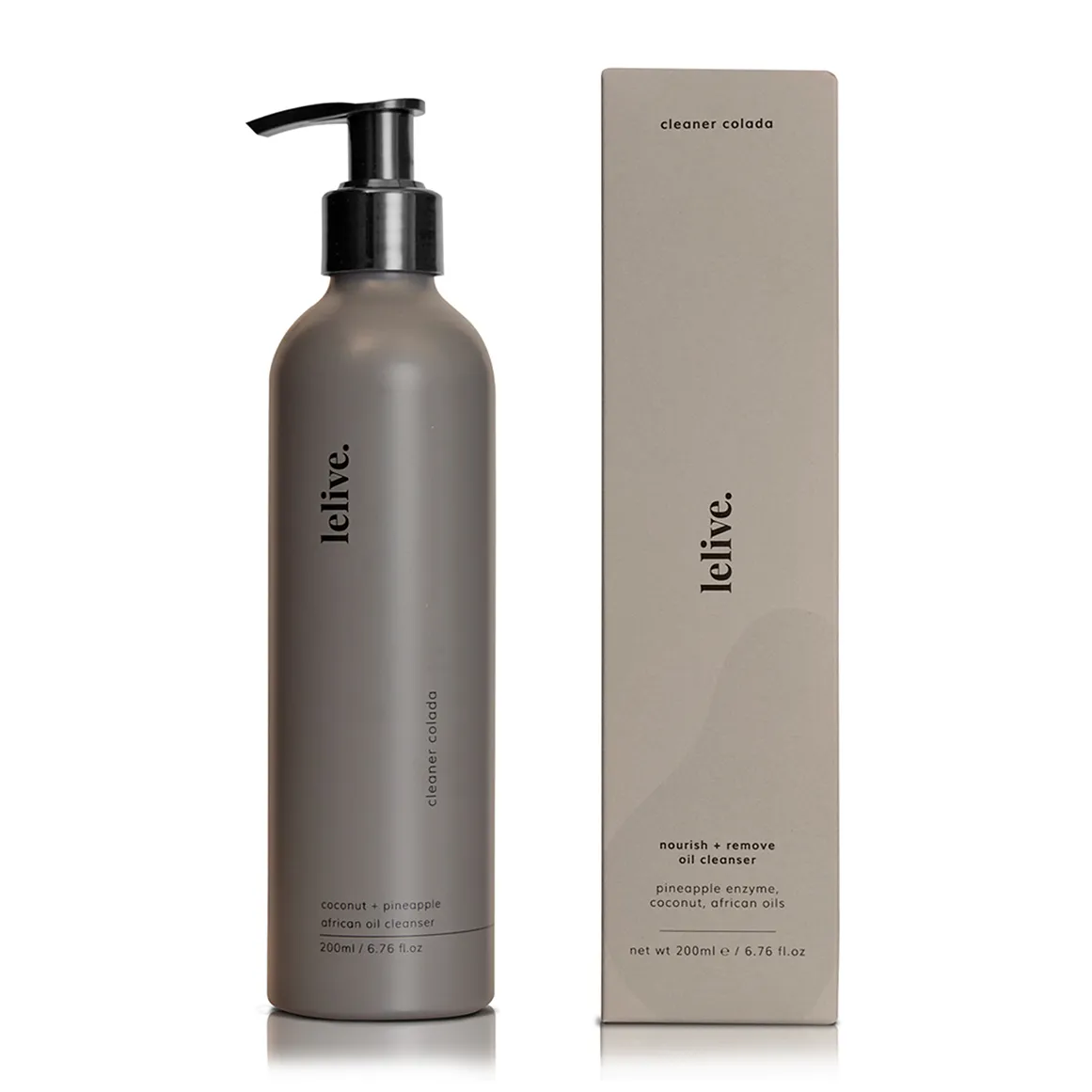 Cleaner Colada | Coconut + Pineapple African Oil Cleanser