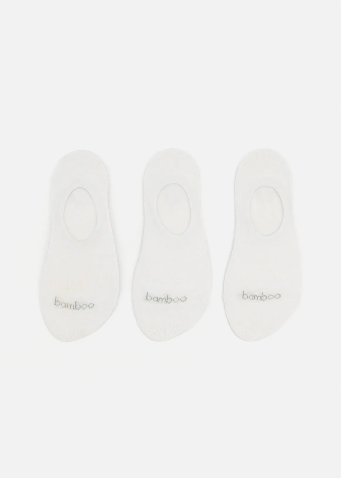 Bamboo Rich Invisible Socks 3 Pack