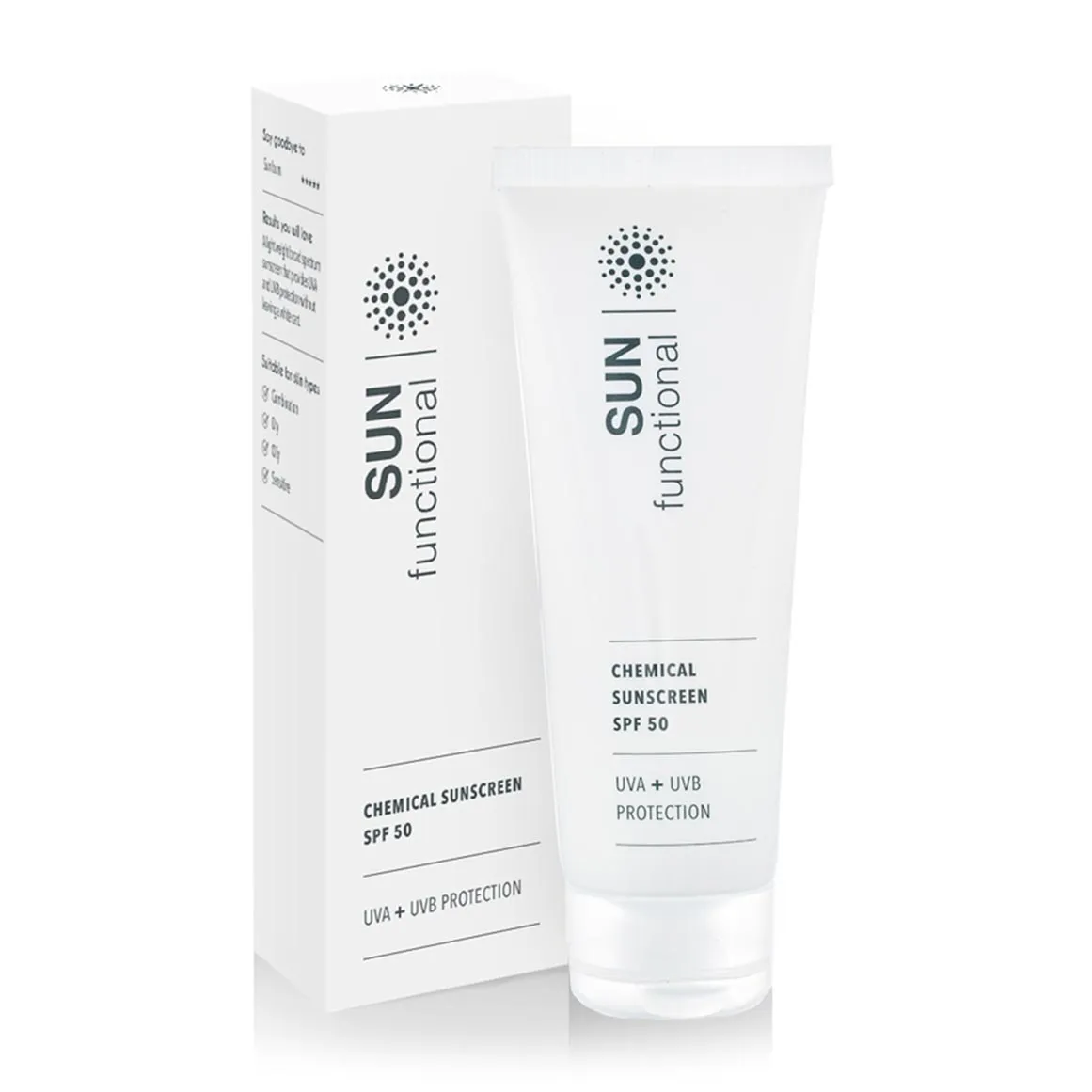 Sunscreen SPF 50 UVA & UVB Protection