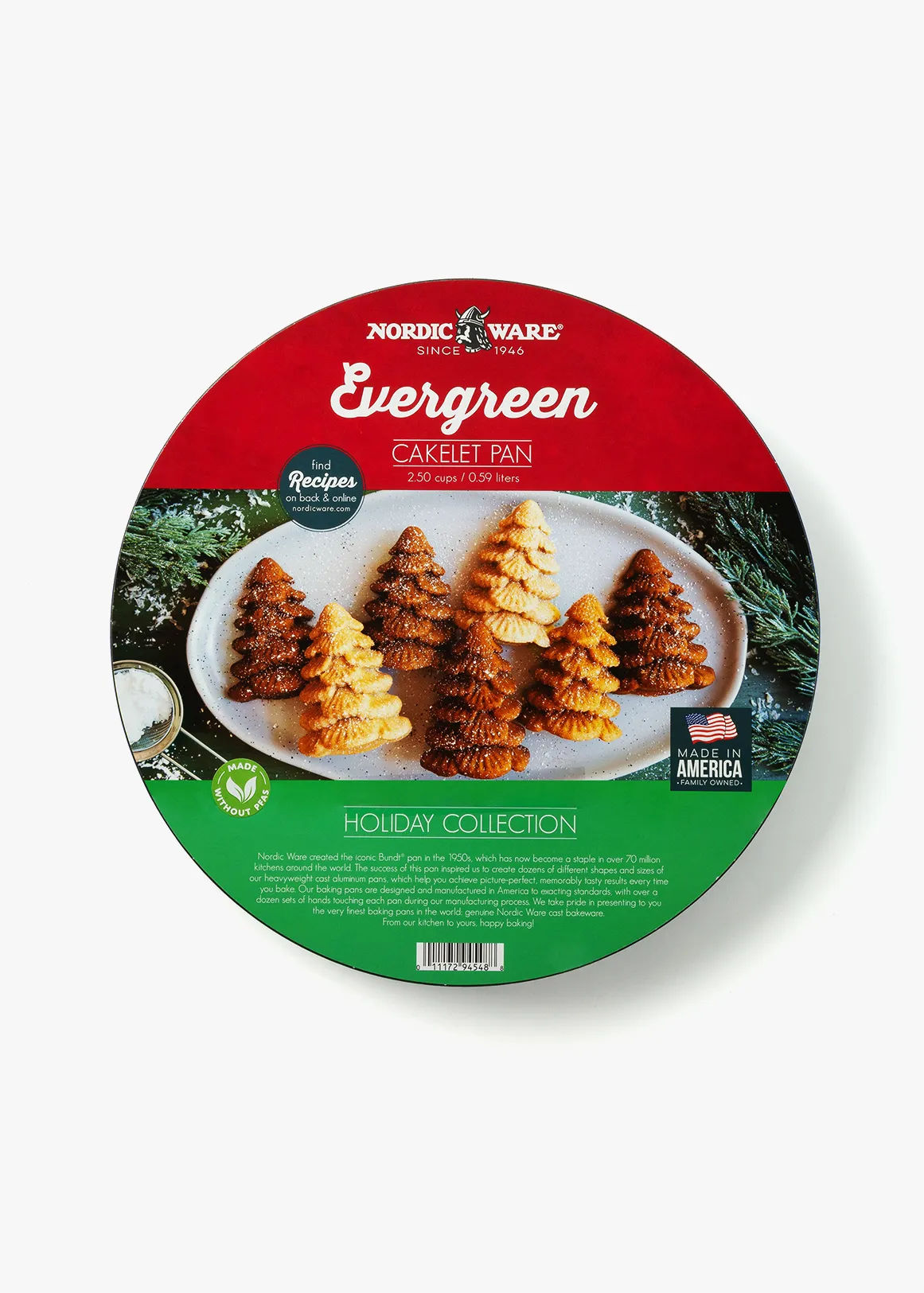 Evergreen Cakelet Pan