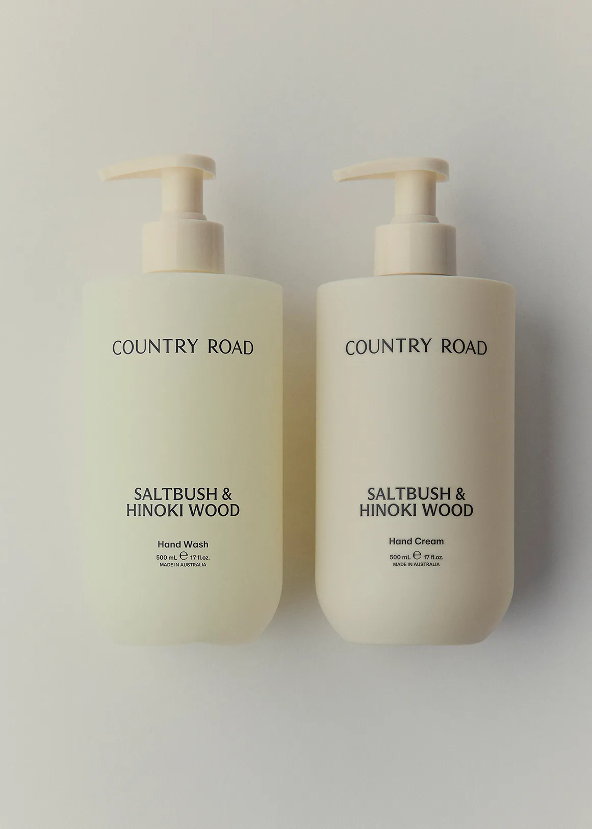 Australian Made Saltbush & Hinoki Wood Hand Care Duet