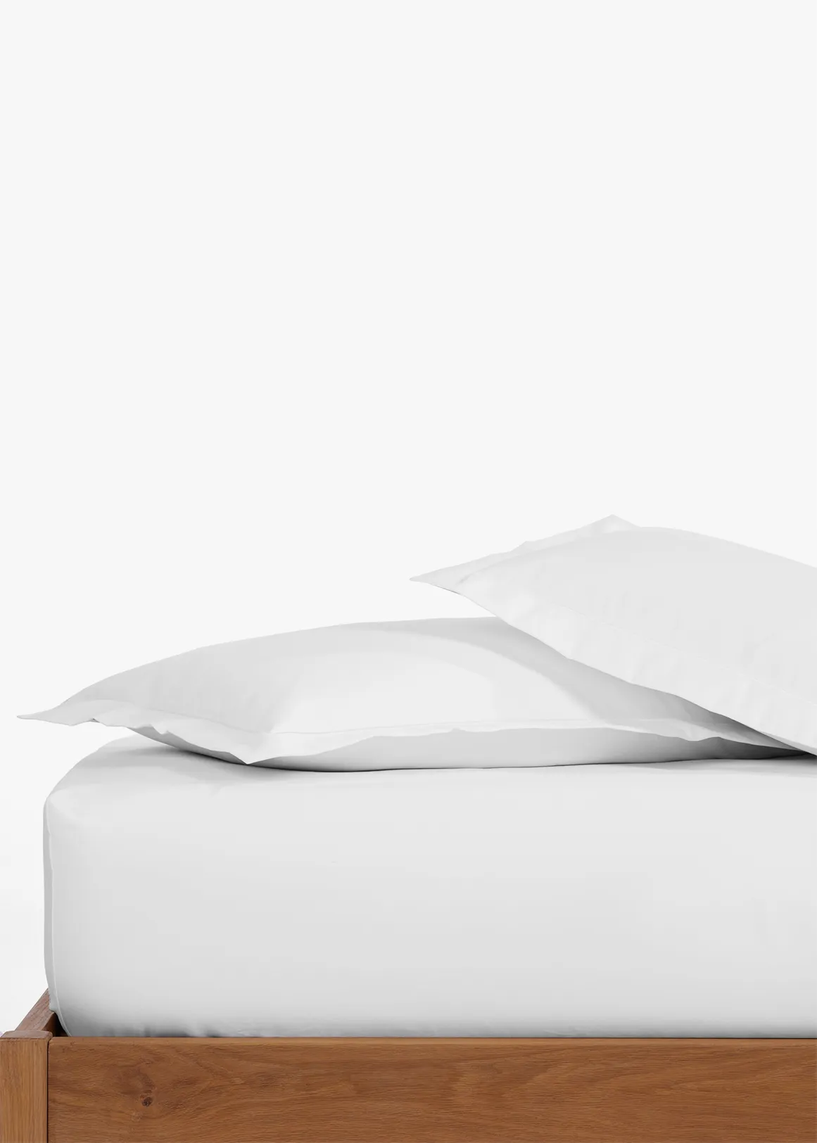 1000TC Egyptian Cotton King Pillowcase Set 2 Pack