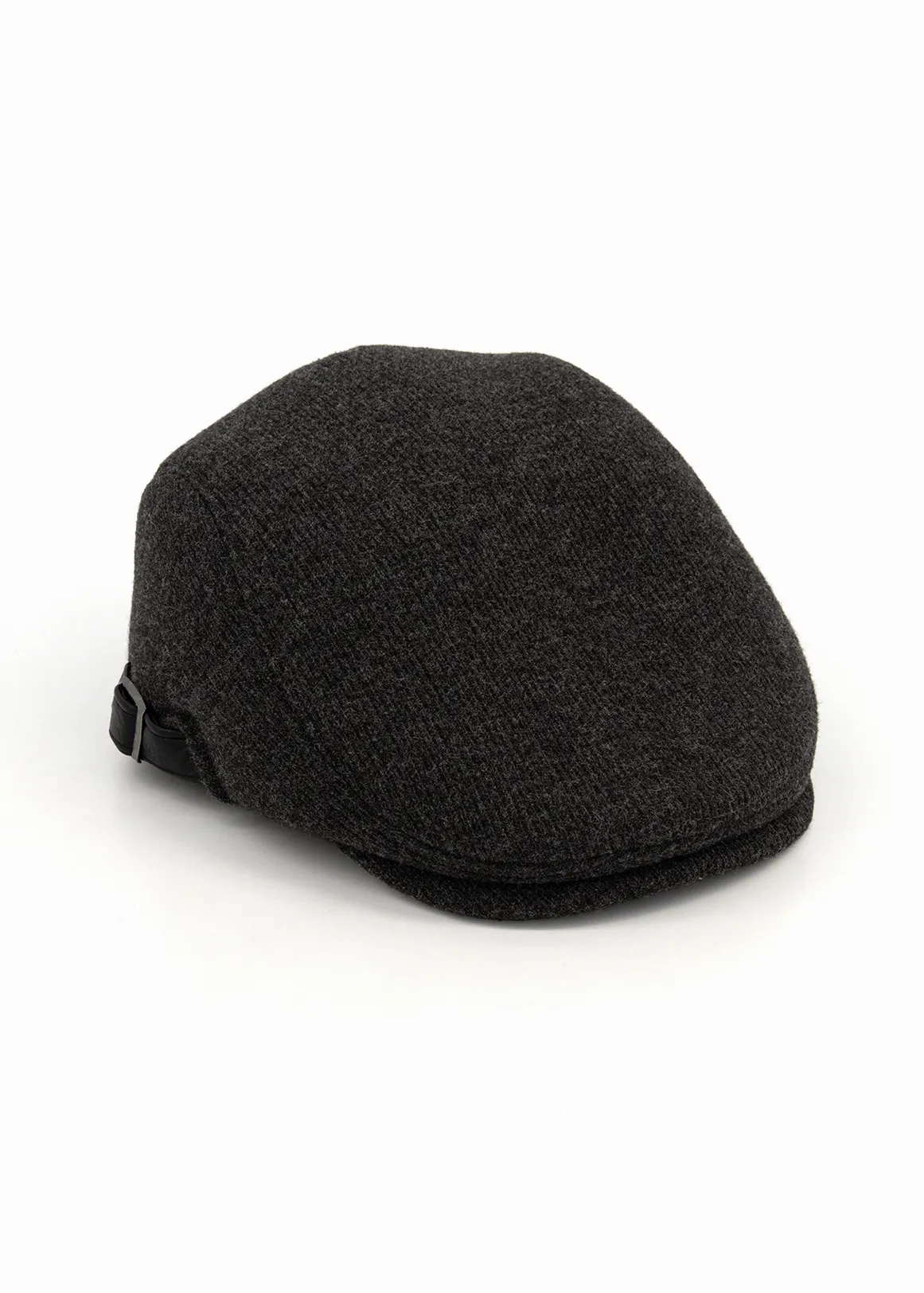 Buckle Detail Flap Cap