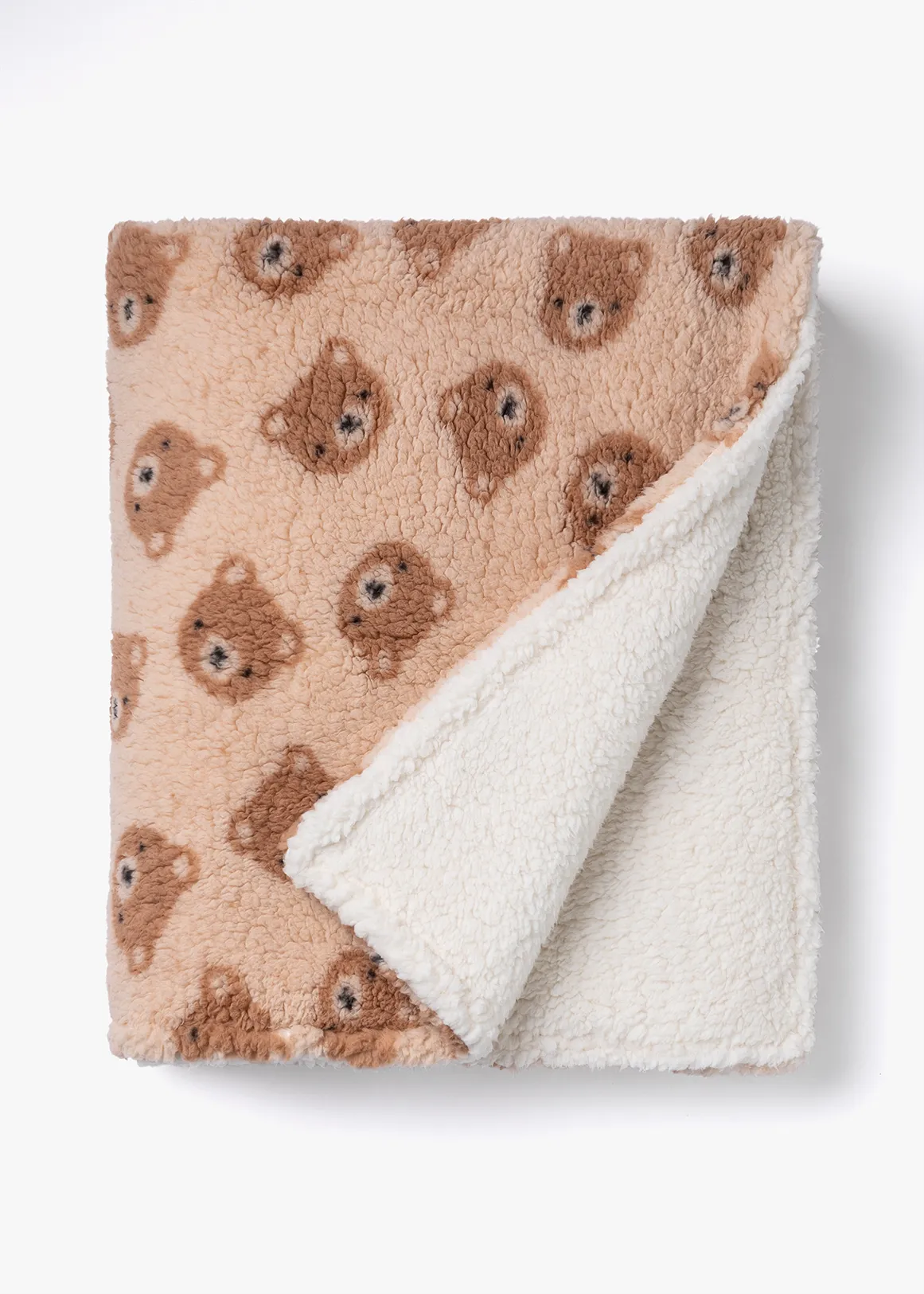 Bear Sherpa Blanket