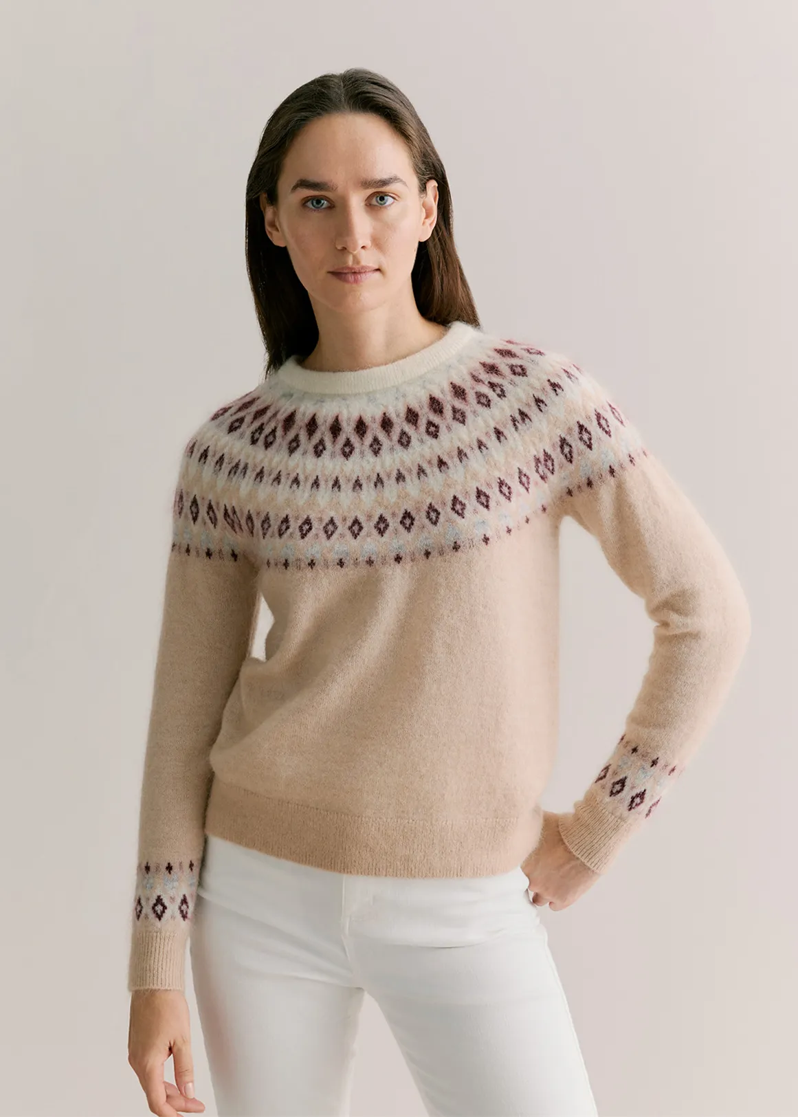 Fair Isle Jacquard Knit
