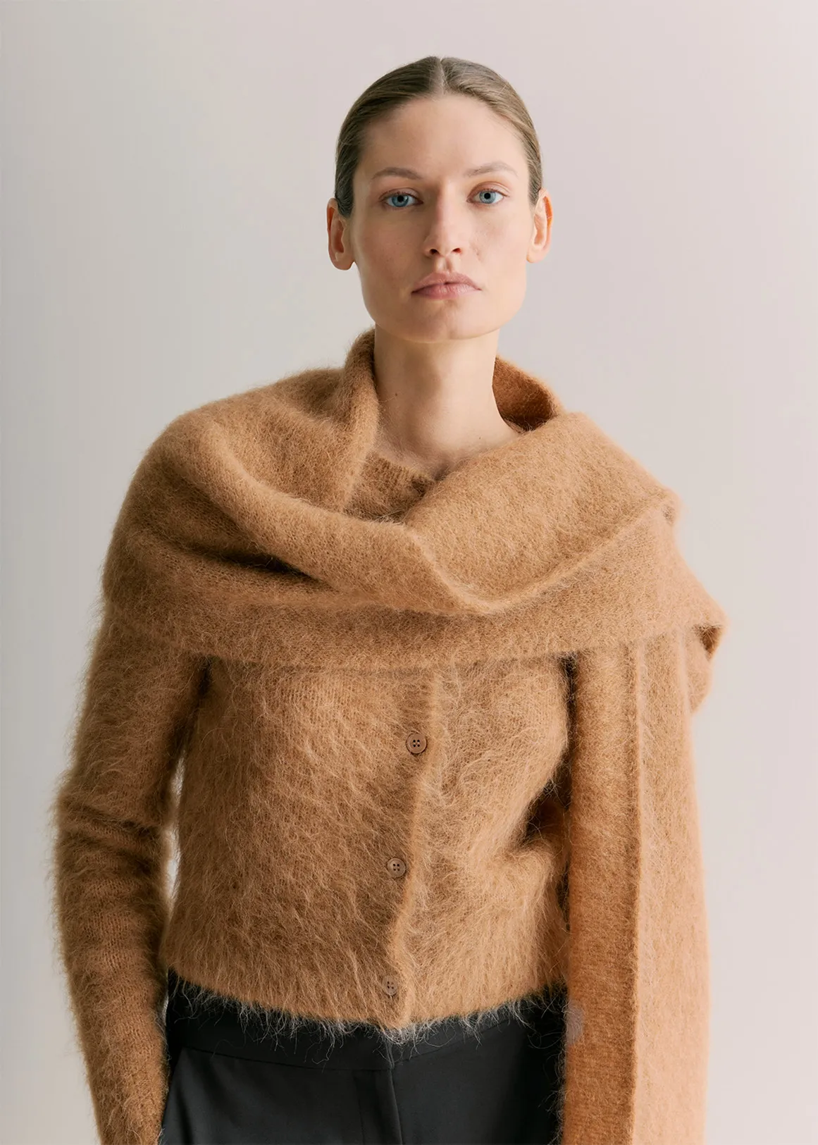 Alpaca Blend Lofty Scarf