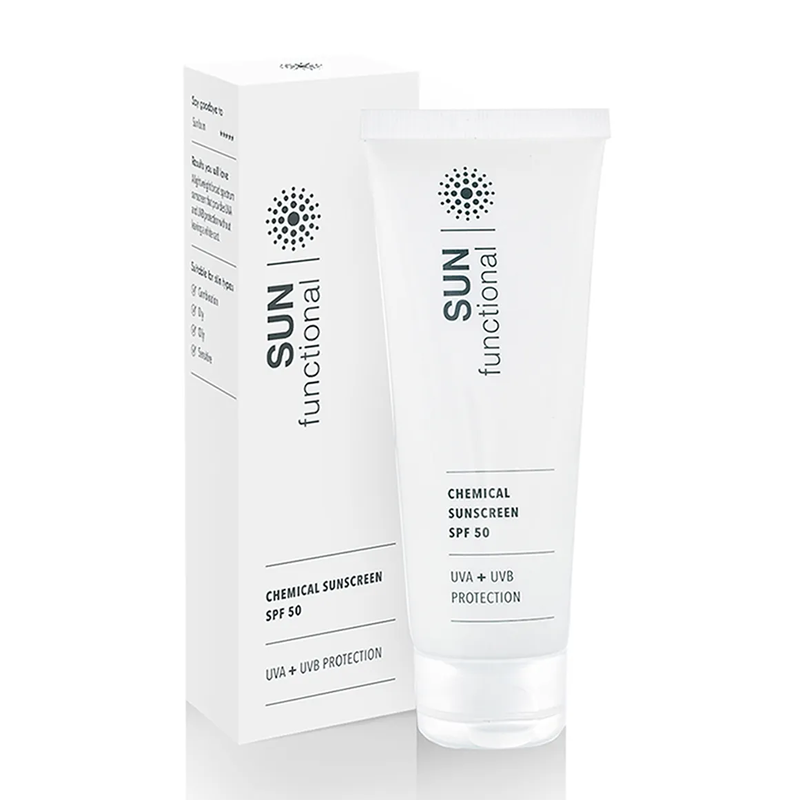 Chemical Sunscreen SPF50 UVA & UVB Protection