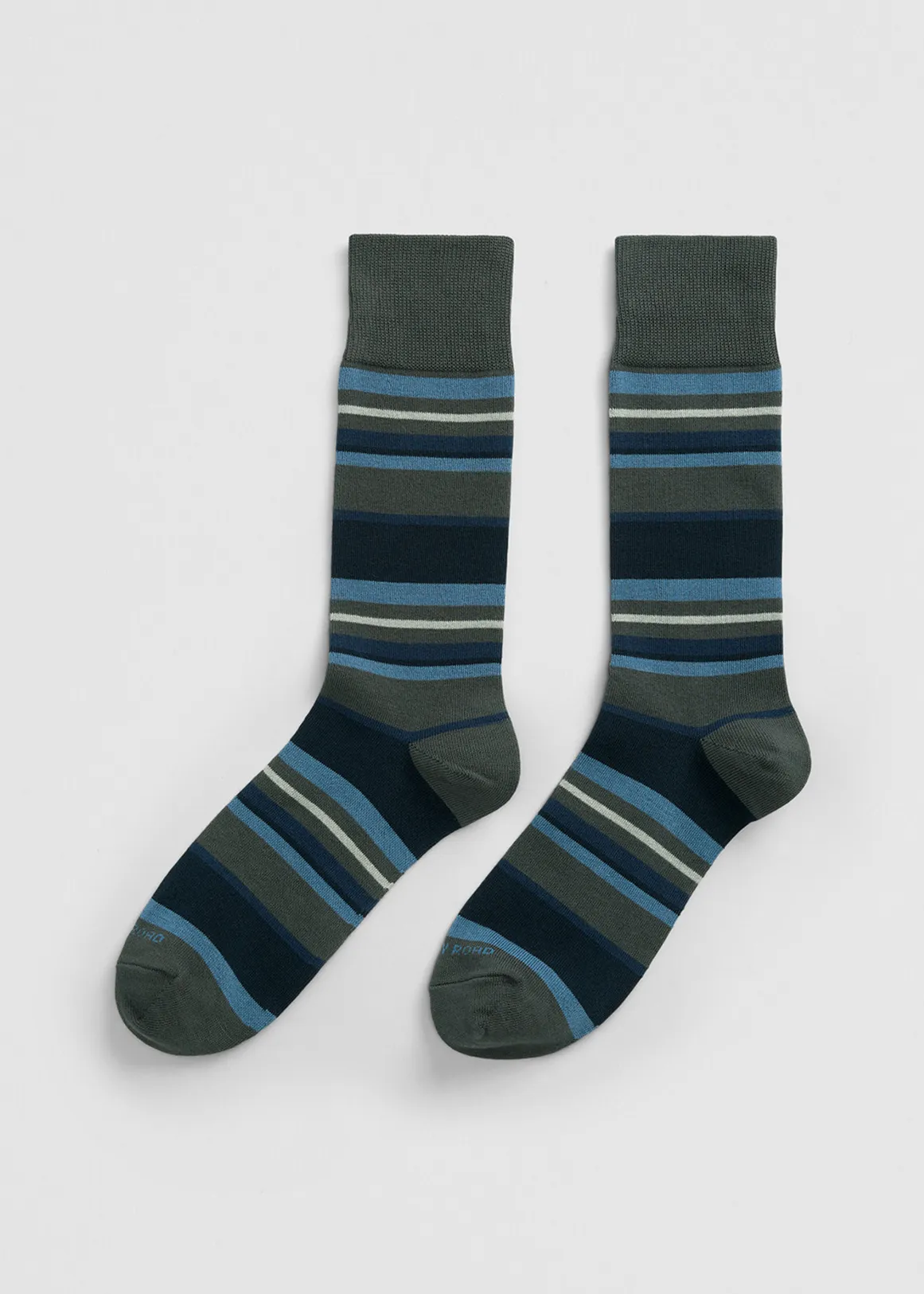 Australian Cotton Blend Stripe Sock