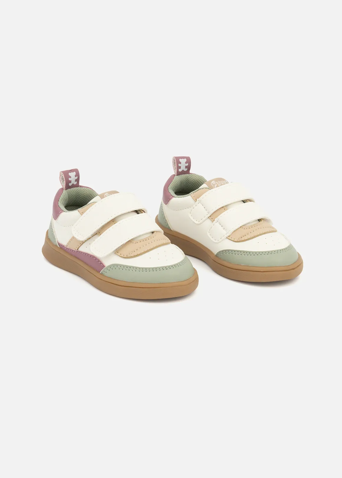 Double Strap Court Sneakers