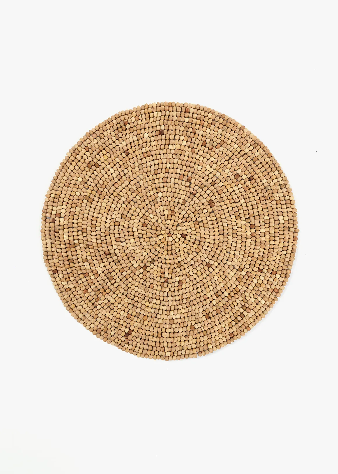 Wooden Beaded Placemat