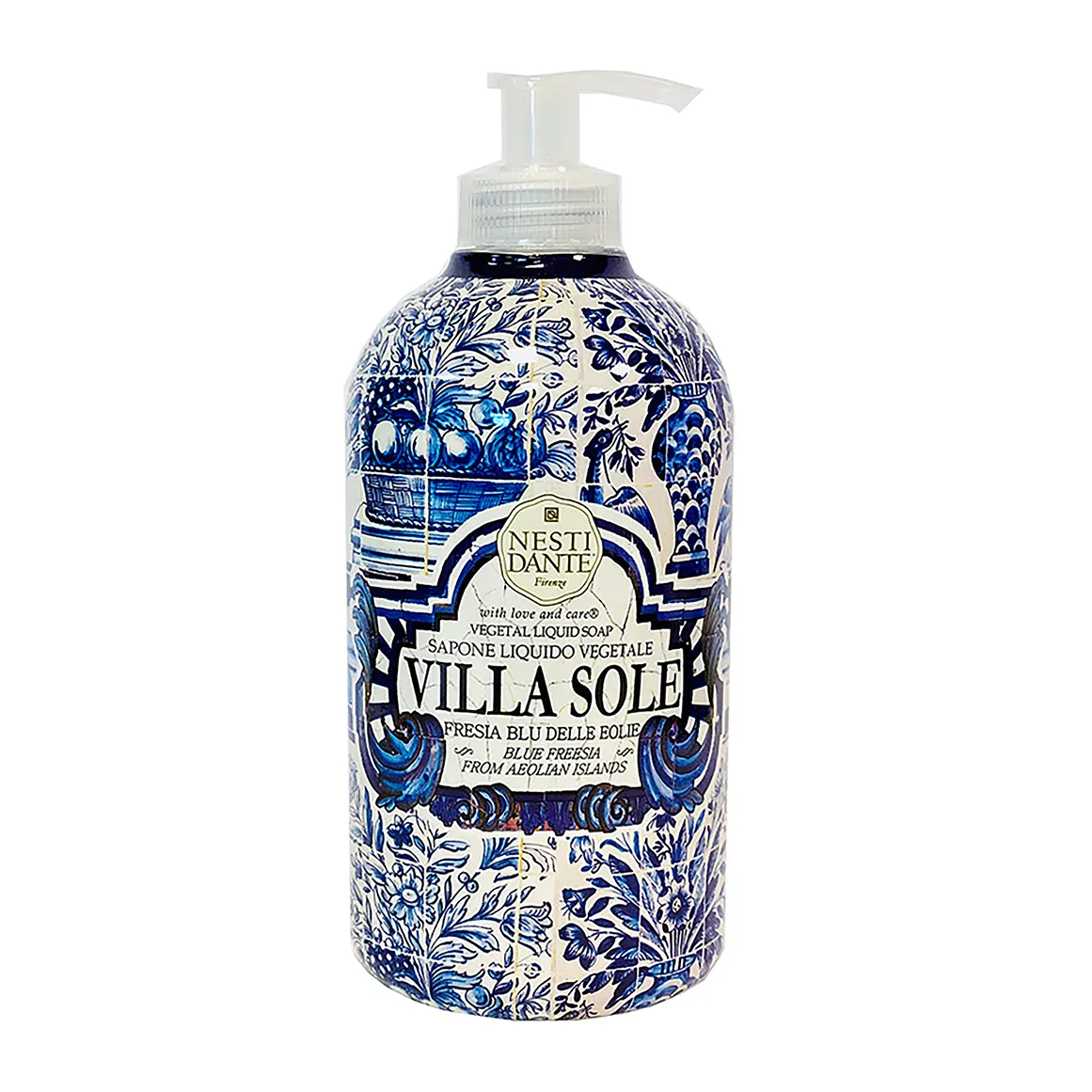 Villa Sole Fresia Blu Delle Eolie Liquid Soap